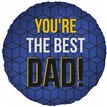 18in YOU'RE THE BEST DAD FOIL BALLOON