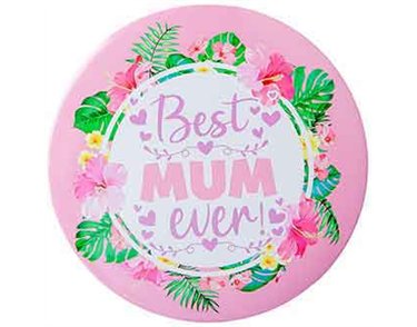 15cm JUMBO MUM BADGE
