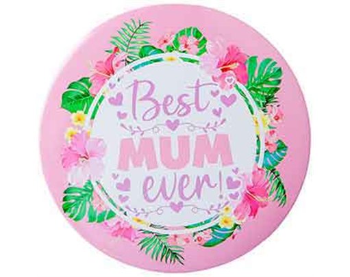 15cm JUMBO MUM BADGE