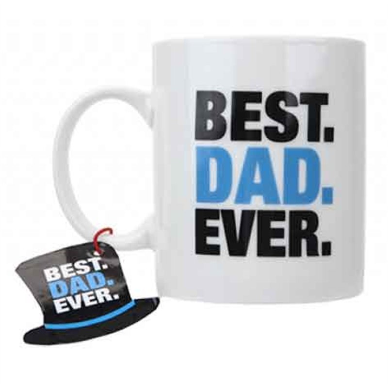 11oz BEST DAD EVER CAN SHAPED MUG