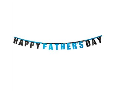 180cm HAPPY FATHERS DAY CARD BANNER
