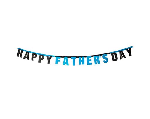 180cm HAPPY FATHERS DAY CARD BANNER