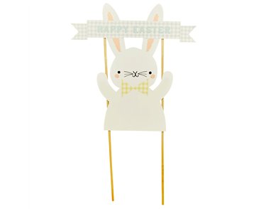 EASTER BUNNY CAKE TOPPER
