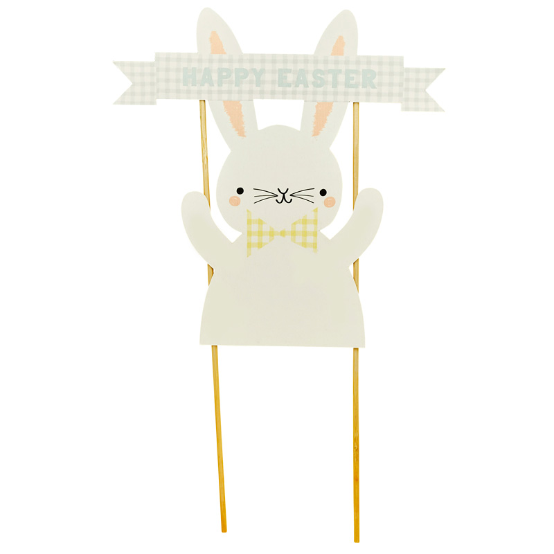 EASTER BUNNY CAKE TOPPER