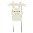 EASTER BUNNY CAKE TOPPER