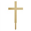 GOLD CROSS ACRYLIC CAKE TOPPER