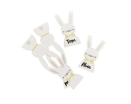 10PK EASTER BUNNY PLACE CARDS