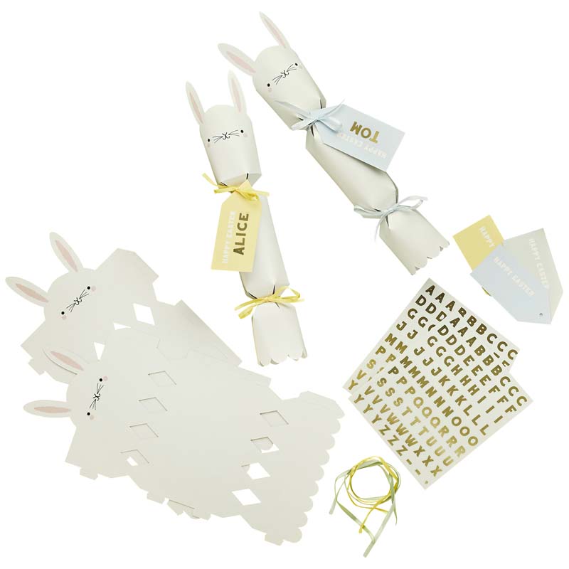 6PK EASTER DIY BUNNY CRACKERS