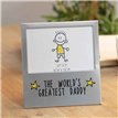 5x3.5in GREATEST DADDY PHOTO FRAME