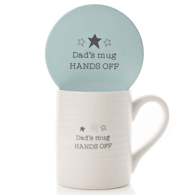 DAD LOVE LIFE MUG & COASTER SET