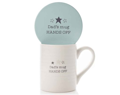DAD LOVE LIFE MUG & COASTER SET