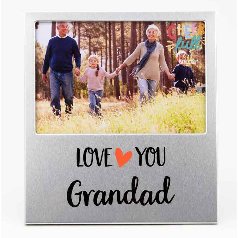 6x4in LOVE YOU GRANDAD CHEERFULL FRAME