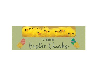 12PK EASTER MINI CHICKS