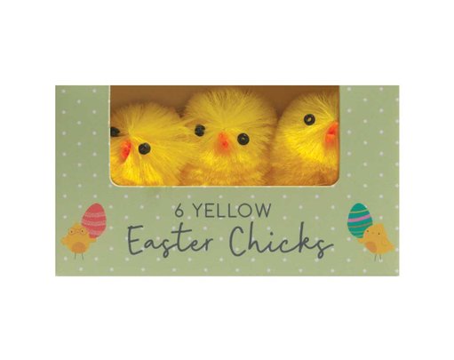 6PK EASTER CHICKS