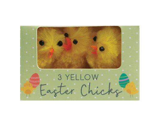 3PK EASTER CHICKS