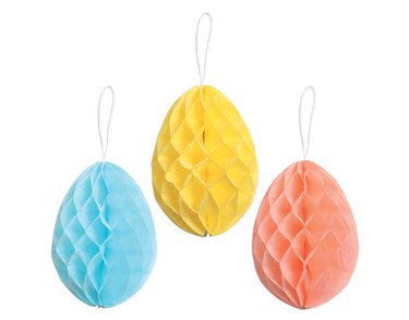 LARGE EASTER PAPER EGG DECORATION