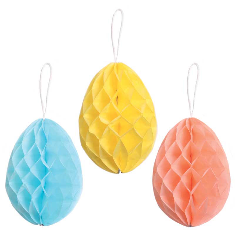 LARGE EASTER PAPER EGG DECORATION