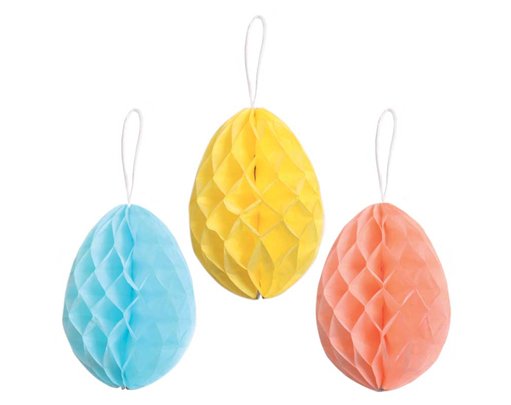 LARGE EASTER PAPER EGG DECORATION