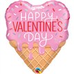 21in VALENTINE'S WAFFLE CONE FOIL BALLOON