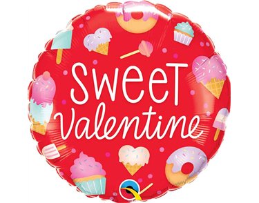 18in SWEET VALENTINE FOIL BALLOON