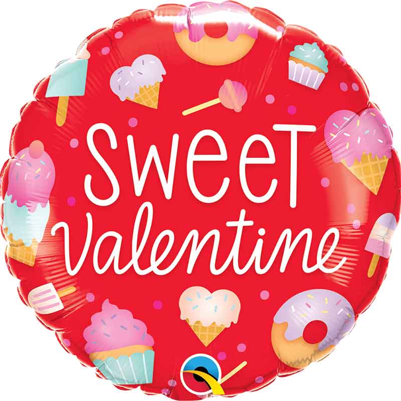 18in SWEET VALENTINE FOIL BALLOON