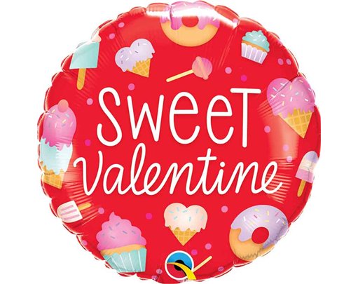 18in SWEET VALENTINE FOIL BALLOON