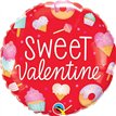 18in SWEET VALENTINE FOIL BALLOON