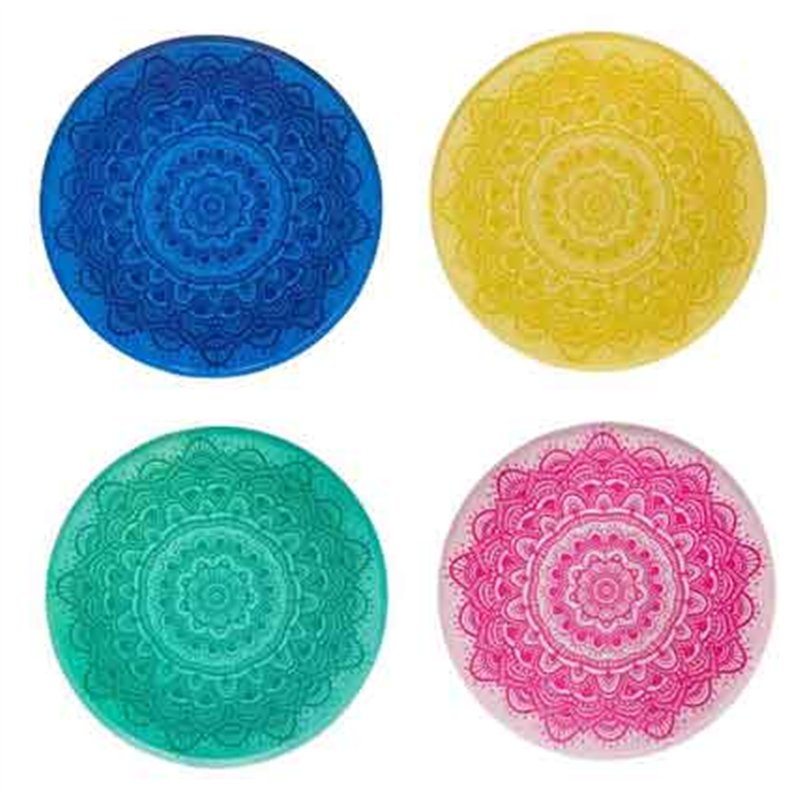 8PK MANDALA PAPER PLATES