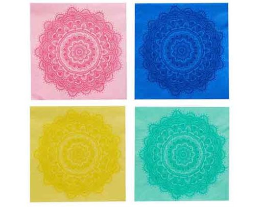 16PK MANDALA PAPER NAPKINS