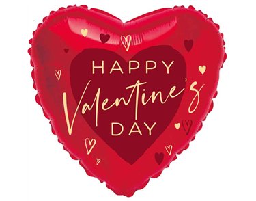 HAPPY VALENTINES DAY FOIL BALLOON
