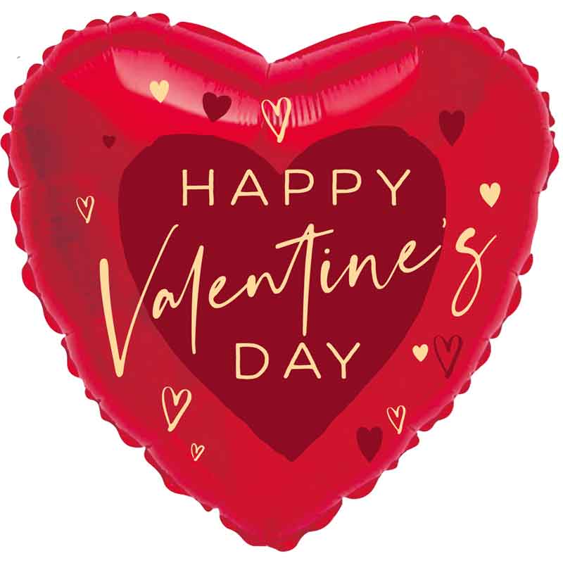 HAPPY VALENTINES DAY FOIL BALLOON