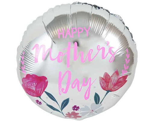 18in MOTHERS DAY ROUND FOIL BALLOON