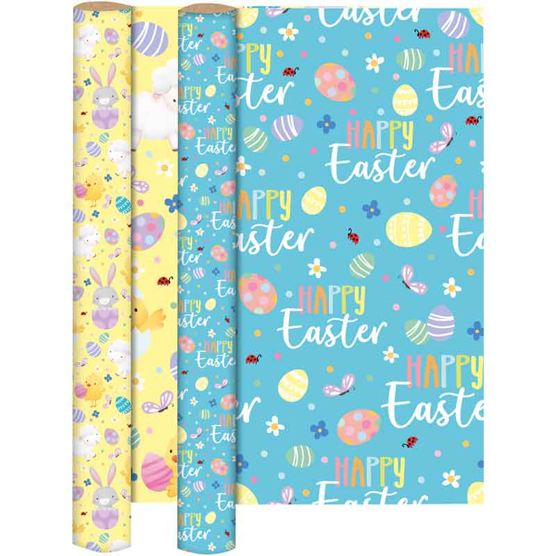1.5m EASTER GIFTWRAP 12S