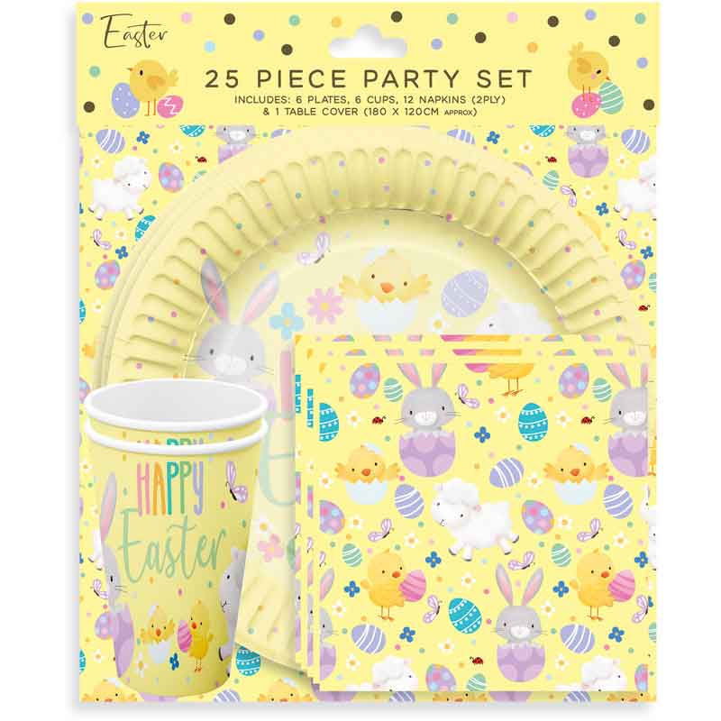 25PC EASTER PARTY SET