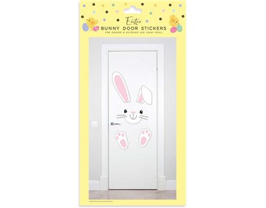 BUNNY DOOR STICKERS