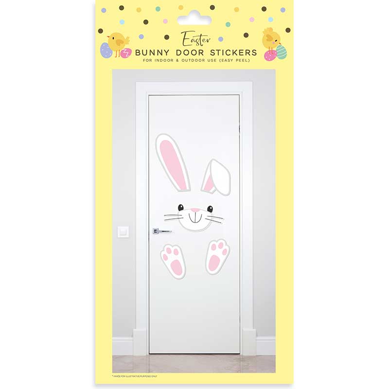 BUNNY DOOR STICKERS