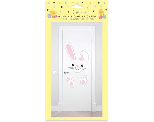 BUNNY DOOR STICKERS