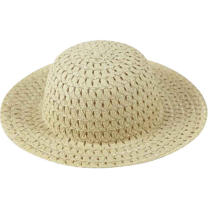 BEIGE CHILDRENS BONNET
