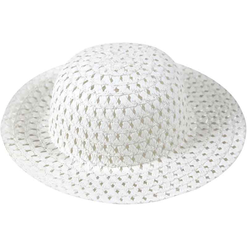 WHITE CHILDRENS BONNET