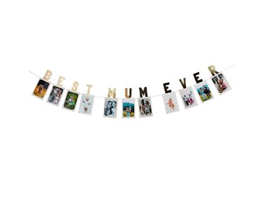 3m BEST MUM EVER PHOTO BUNTING