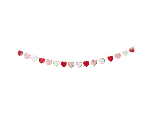 2.5m HEART GARLAND