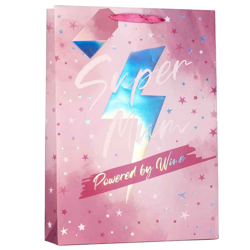 SUPER MUM XLG GIFT BAG 6S