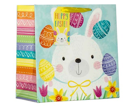 EASTER BUNNY LARGE GIFT BAG 6S