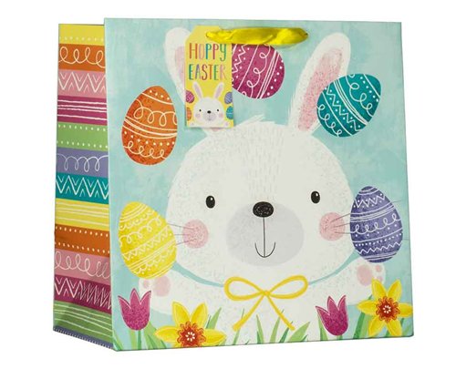 EASTER BUNNY MEDIUM GIFT BAG 6S