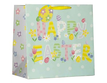 HAPPY EASTER LARGE GIFT BAG 6S