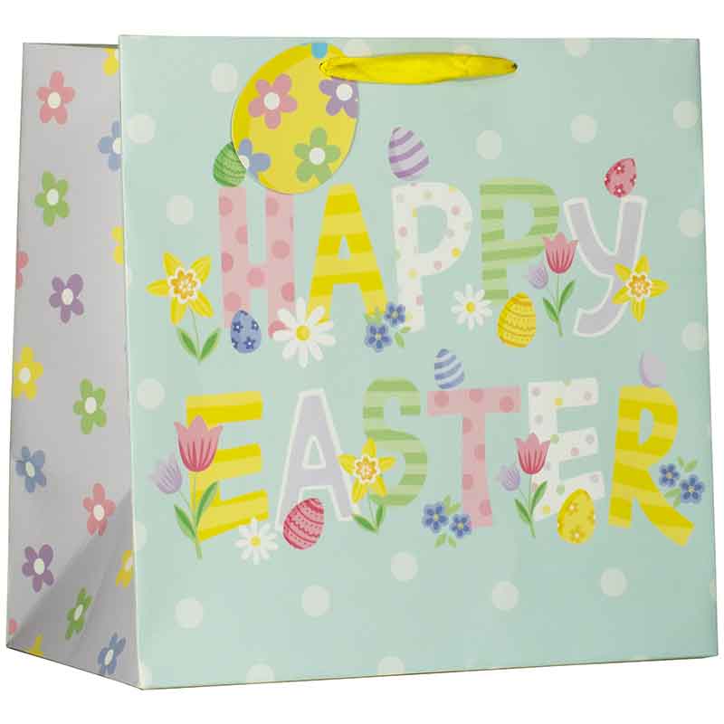 HAPPY EASTER LARGE GIFT BAG 6S