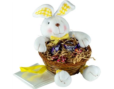 EASTER PLUSH HAMPER SET