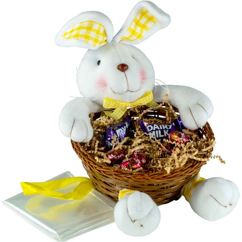 EASTER PLUSH HAMPER SET