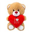 6in BEAR WITH LOVE HEART 9S