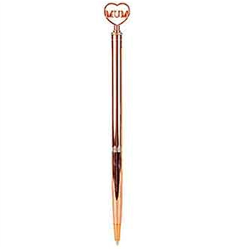 LUXURY MUM ROSE GOLD BARREL PEN 36S